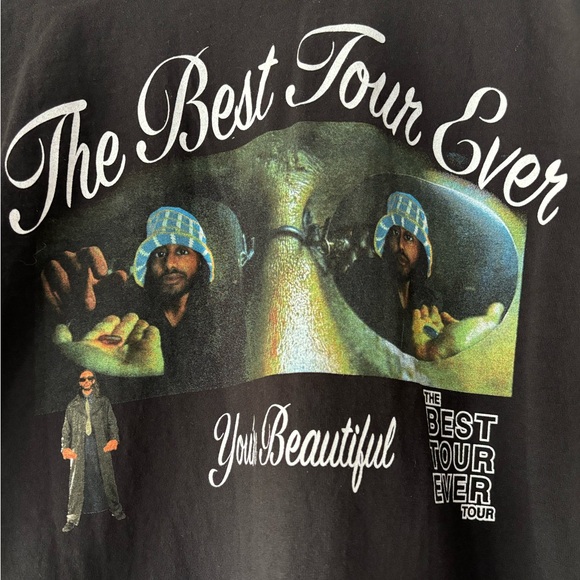 Amine The Best Tour Ever Neo Matrix Red Pill Blue Pill Long Sleeve Tee T-shirt - Picture 4 of 5
